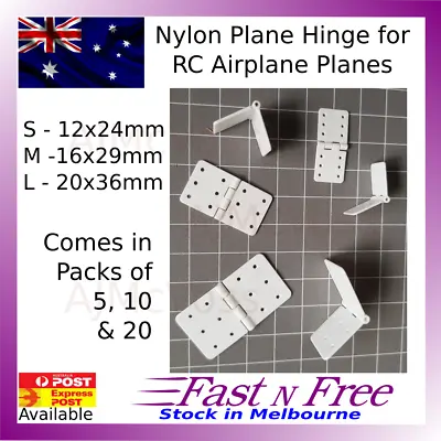 Nylon Plane Hinge For Rc Airplane Rc Airplane Plane Parts Replacements • $5.20