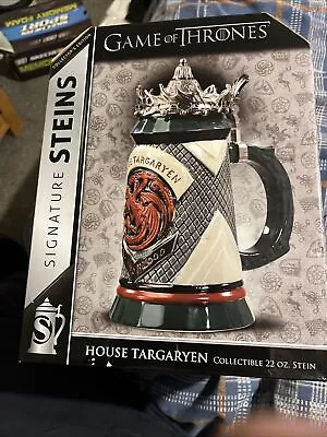 Game Of Thrones Targaryen Signature Collectible 22oz Ceramic Stein HBO • £35