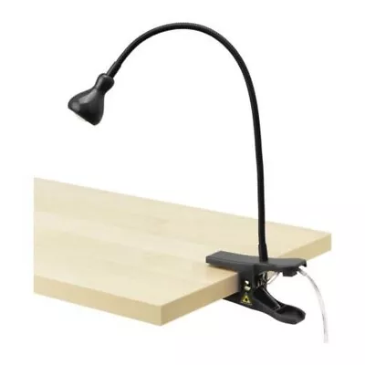 Black Bendable Clip-on Style Mini Desk Lamp Lowest Price On Ebay& Ship From Cali • $10.99