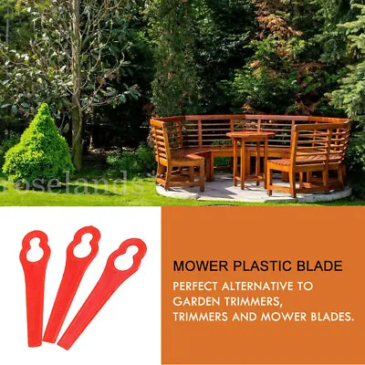 50-100PCS Blades For KULLER BOSCH OZITO Garden Yard Plastic For Grass Trimmer • $5.28