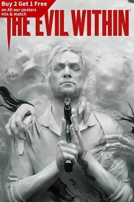 The Evil Within 2 Video Game Poster Silk Print 36x24  30x20  • $21.99