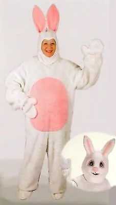 Adult Bunny Suit With Mascot Head - Medium • $279.90