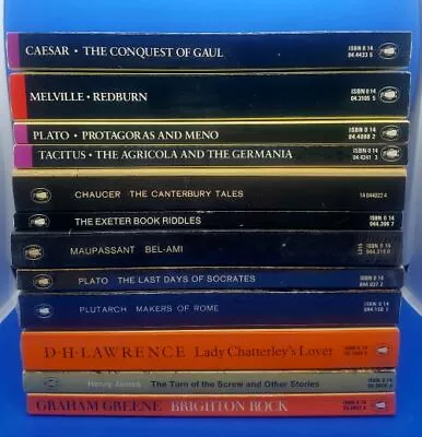Penguin Classics - Art Drama Epic Literature History Philosophy Poetry • $3.50