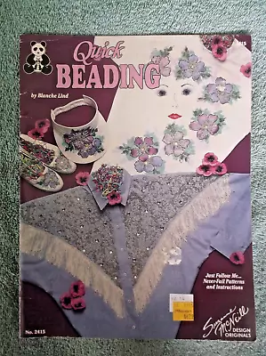Quick Beading By Blanche Lind #2415 ~ Suzanne McNeill Design Originals • $3.19