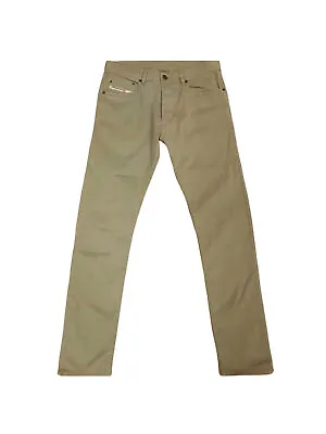 DIESEL TEPPHAR Mens Trousers Cosy Fit Minimalistic Pale Olive Size 29W 000SEL3  • £41.24