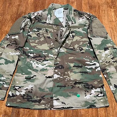 VTG USGI Army Shirt Jacket Adult Medium MultiCam Combat Uniform Water Wind Y2K • $35.18