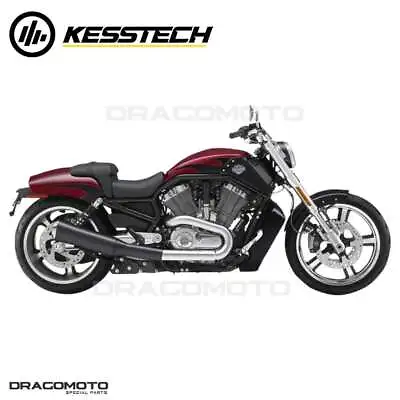 $2374.11 • Buy VRSCF 1250 V-Rod Muscle Harley Exhaust KESSTECH Black 926406762
