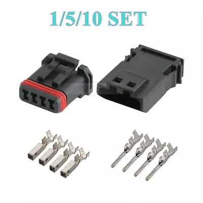 4 Pin JAE Motorcycle Car Male Female Connector Plug Kit For Harley Davidson New • $4.28