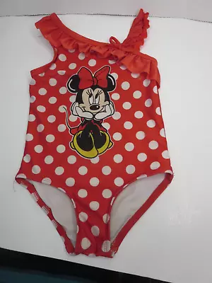 Disney Junior Minnie Mouse Girl One Piece Swimsuit Size 3T • $9.99