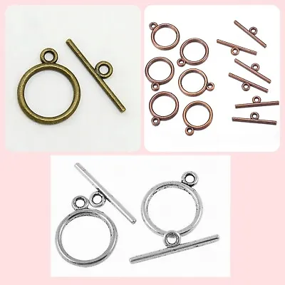 10 X Toggle Clasps For Jewellery Making • £2.20