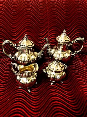  Gorgeous Vintage Bellini Firenze .800 Silver Four Pieces  Coffee Tea Set • $4999.99