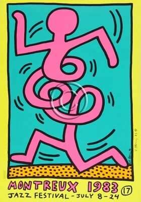 £4.89 • Buy Montreux 1983 Jazz Festival Music Graphic Print Poster Wall Art Picture A4 Size
