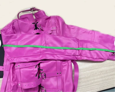 $33.99 • Buy Body Harness Straitjacket Asylum Straight Jacket Adjustable Armbinder Costume US