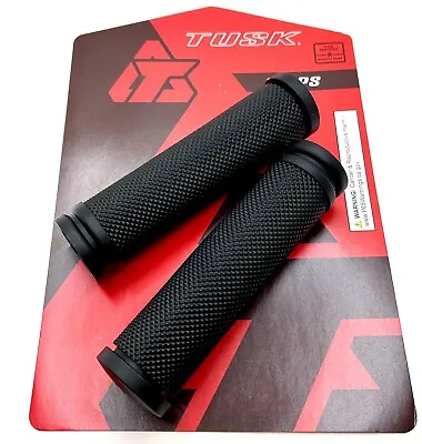 Tusk ATV Grips Full Diamond Medium Compound Black Banshee Blaster YFZ450 TRX450R • $11.89