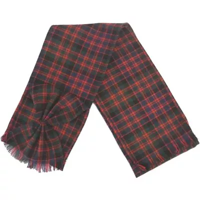 Ingles Buchan 100% Wool Tartan Mini Sash With Rosette | 44 X 5 |Made In Scotland • $21.95