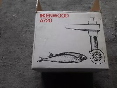 Kenwood Chef A720 Mincer Vintage Chef Major Models Boxed W/Instruction Manual • £10