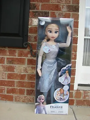 Disney Princess My Size Elsa 32  Life Size Frozen Doll NEW 2020 Lights & Talking • $139.99