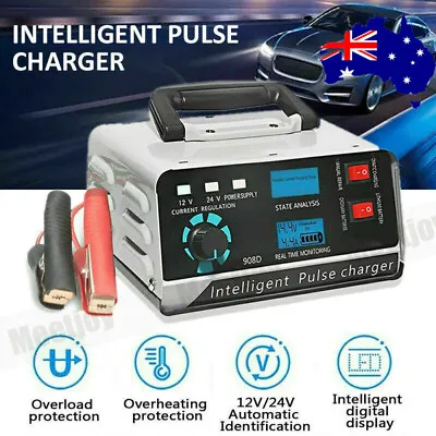 400W 40A 12V/24V Car  Automatic Battery Charger Smart Pulse Repair Trickle AU • $45.99