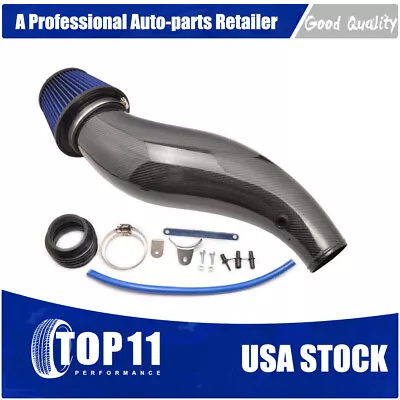 Carbon Fiber Air Intake PIPE Induction + Air Filter For HONDA CIVIC 92-00 EK EG • $89.90