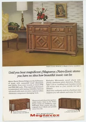 Magnavox Astro Sonic Stereo Beauty Of Music Unequal Dimension 1966 Vintage Ad  • $6.80