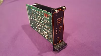 TRM60/5I  Servo Card Bregenhorn-Butow MTS Custom Servo Motors • $550