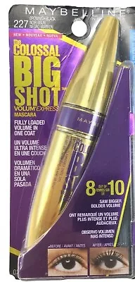 Maybelline ~ The Colossal Big Shot Volum'Express Mascara ~ 227 Brownish Black • $7.99