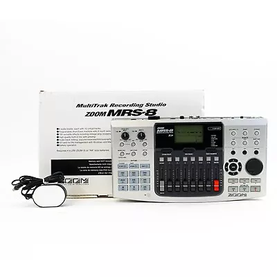 Zoom MRS-8 - Portable 8-Track Digital Recorder With Box And Power Supply • $142.29