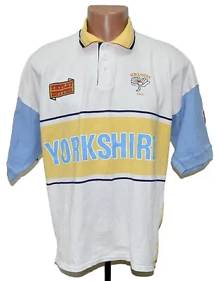 Yorkshire City Cricket Shirt Jersey 1990's Pony Size Xl Adult • £145.79