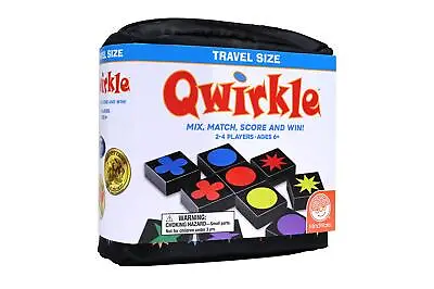 Mindware | Qwirkle: Travel (NEW) | Board Game | Ages 6+ | 2-4 Players|45 Minutes • £25.66