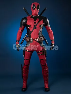 Deadpool 3 Wade Wilson Cosplay Costume Men Halloween Role Play Outfit C08327 • $531.19