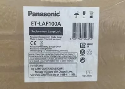 $439.99 • Buy Genuine Original Panasonic ET-LAF100A, ET-LAF100 Projector Replacement Lamp 