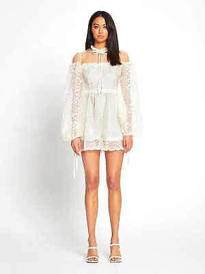 Bnwt Alice Mccall Creme Moonstruck Playsuit - Size 8 Au/4 Us (rrp $395) • $160