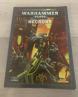 Warhammer 40000 5th Edition Codex Necrons 40k Games Workshop English Book • £17.99