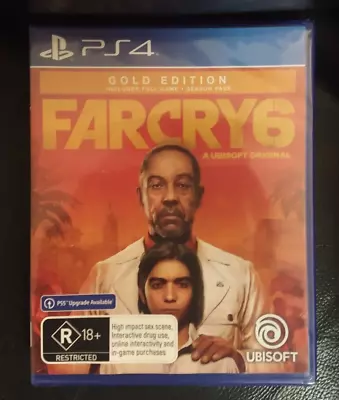 $110 • Buy New Far Cry 6 Gold Edition Playstation 4 / 5 /  PS4 / PS5 Game
