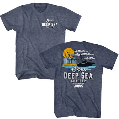 Jaws Orca Deep Sea Charters Men's T Shirt • $35.99