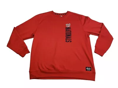 New Era - Mens Washington Nationals Embroidered Pullover Sweatshirt - Size XL • $32.99