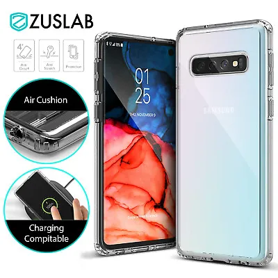 For Samsung Galaxy S10 5G S10e S9 S8 Plus Case Clear Heavy Duty Shockproof Cover • $8.95