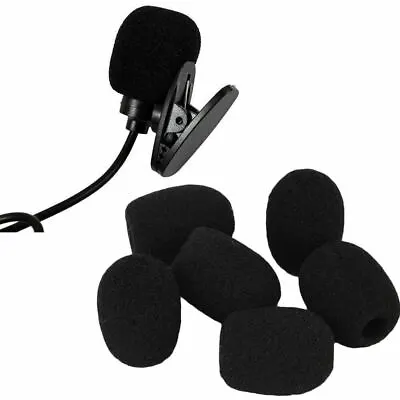 10x Mini Microphone Windscreen Pop Filter Sponge Foam Cover For Headset Mic • $0.99