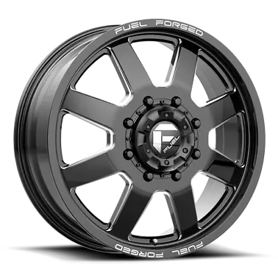 Fuel Mono D09 20X8.25 8X200 MT-BLK-MIL 105MM - DE09208292 • $993