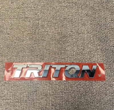 $8 • Buy Brand New Mitsubishi Triton Car Badge