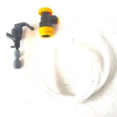 £28 • Buy Party Tap Flow Control Ball Lock Disconnect 5/16 Pushfit Corny Keg Kegland