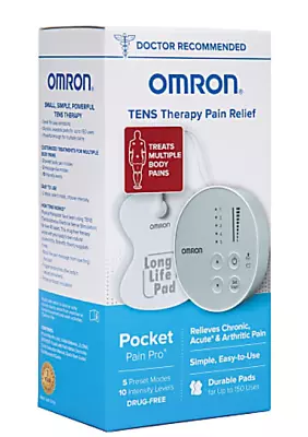 OMRON  TENS PAIN RELIEF Massage Therapy Relief Unit Muscle Stimulator New Sealed • $18.75