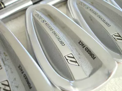 MIZUNO S-100 FORGED CORTECHNO DESIGN Iron Set 7pcs 4-Pw N.S.PRO 950GH Flex S RH • $161.68