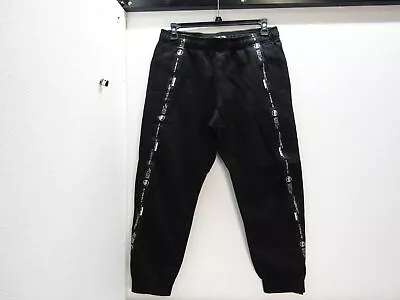 G-Star Raw Men's US M Logo Tape Sweatpants Soft Comfort Pants Black • $44.98