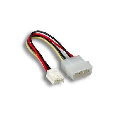 6 Inch 6  Molex 5.25 Male To 3.5  Floppy Drive FDD Female Power Extension Cable • $6.88