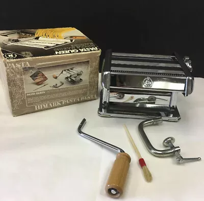 Pasta Queen Himark Gourmet Kitchen Noodle Making Machine Italy Vintage 1985 EUC • $17