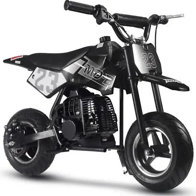 MotoTec DB-02 50cc 2-Stroke Kids Supermoto Gas Dirt Bike ✅ • $299