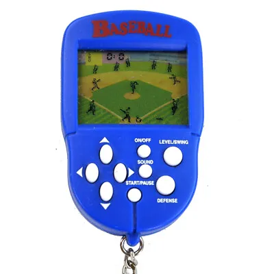 Vintage 1998 Manley Toy Quest Electronic Baseball Game Keychain Works 2 Cells • $10.44