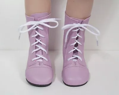 Orchid Lace Up LaceUp Boots Doll Shoes For 23  My Twinn Poseable (Debs*) • $15.19