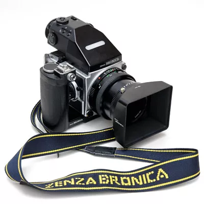 Bronica ETRSi 6x4.5cm Camera With 75mm F/2.8 Lens Speed Winder And Prism Finder • £700